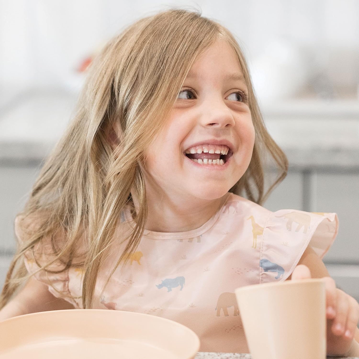 Tiny Twinkle Mess Proof Baby Bib - Waterproof Baby Apron - Machine Washable - PVC, BPA, & Phthalate Free - Great Travel Bib… - Image 2